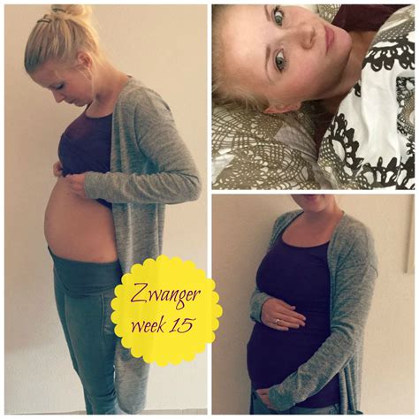 15 week zwanger baby voelen